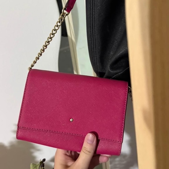 Kate spade pink purse - Picture 1 of 2
